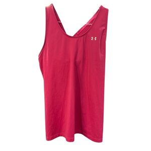 Under Armour Women's Fitted Tank Top - Red